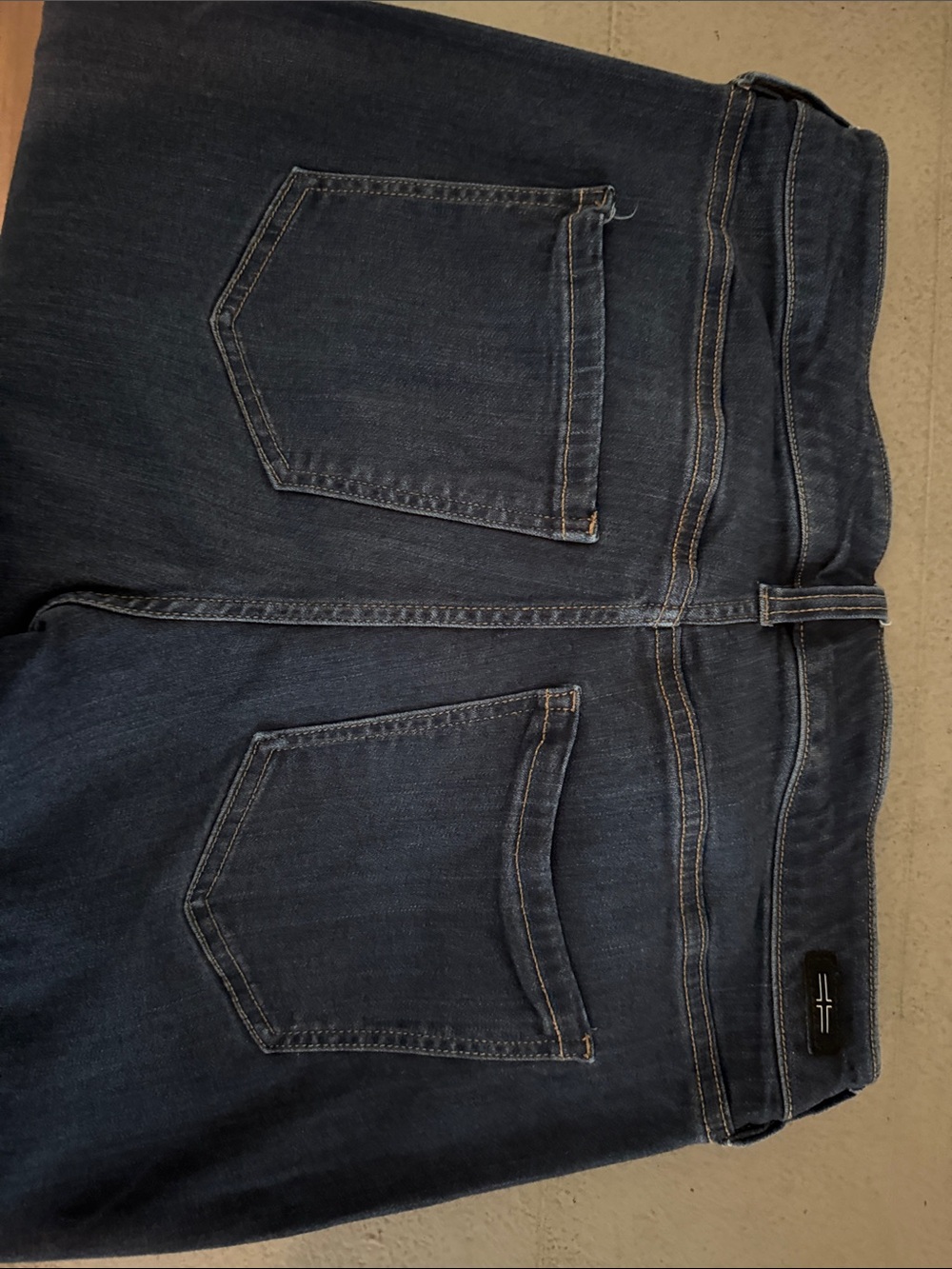 Liverpool Women's Dark Blue Crop Jeans - Picture 3 of 4